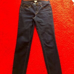 Jeans dark blue stretch skinny, size 27/28